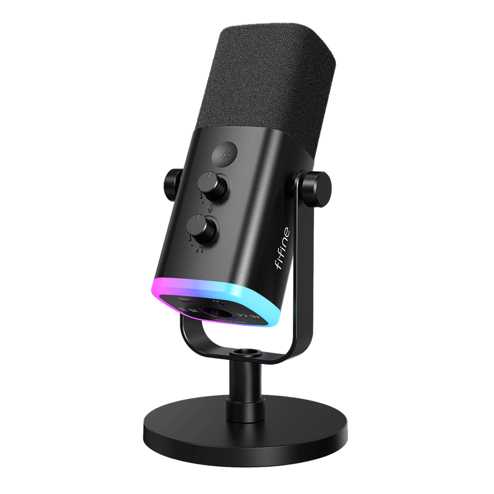 Fifine AM8 AmpliGame, micrófono dinámico USB y XLR